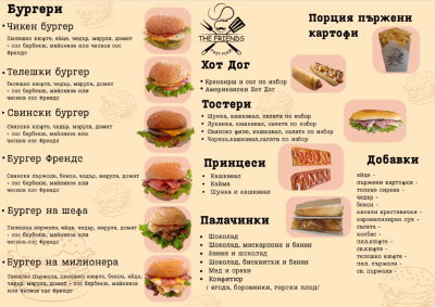 Кафе-сладкарница "The friends"